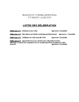 liste des délibérations 01-07-2025